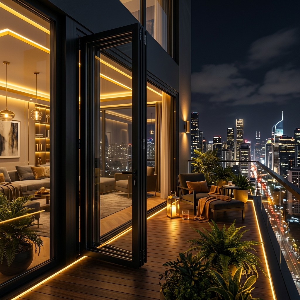 Katlanır Cam Balkon Sistemleri